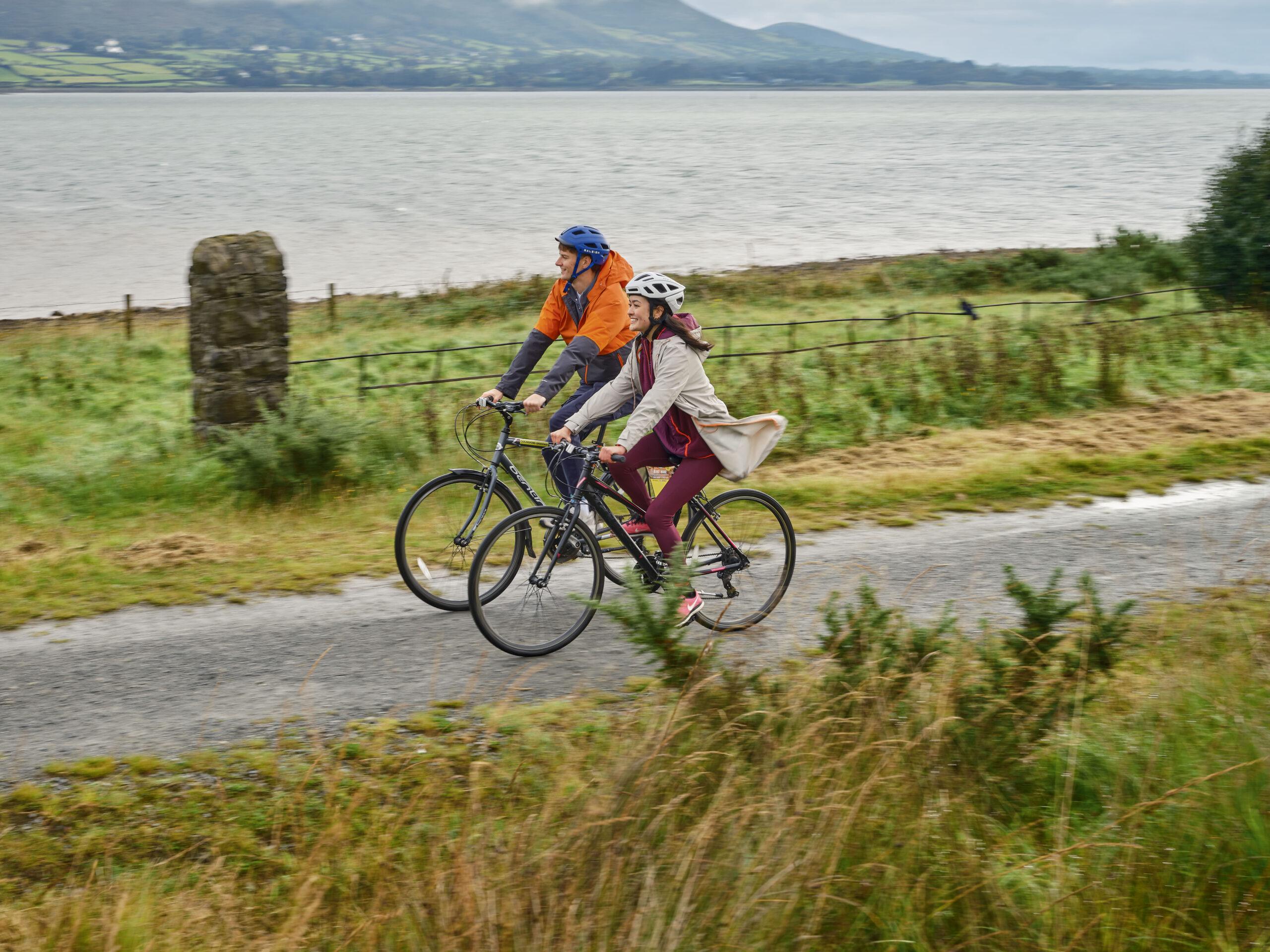 Cycling on the Carlingford–Omeath Greenway